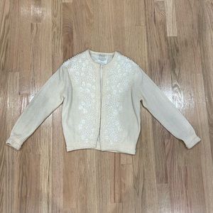 Vintage hand decorated cardigan